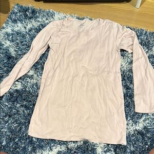 Gap maternity Light Pink Long Sleeve Shirt M